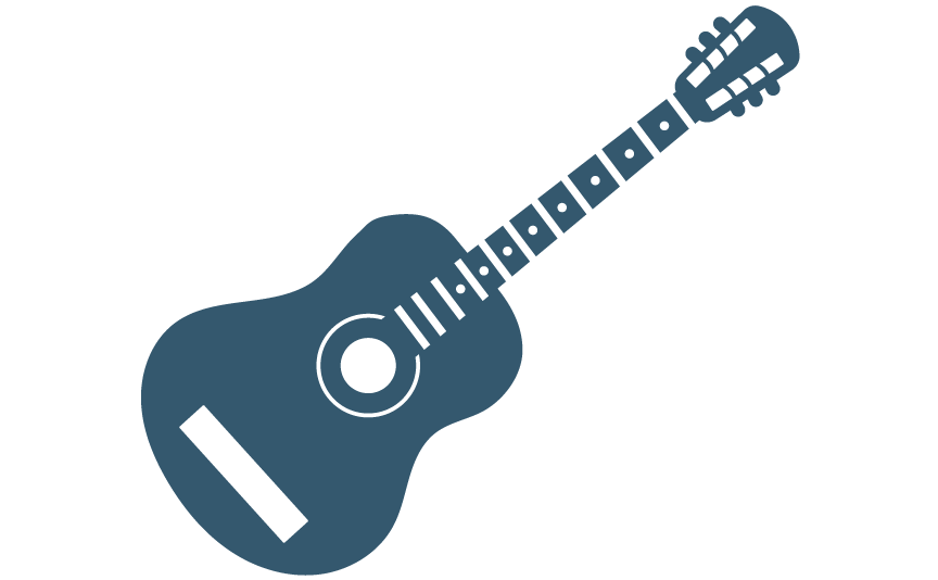 Blue Guitar Icon